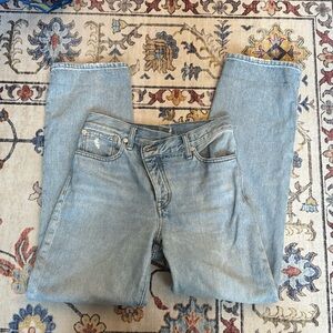 Madewell low slung baggy (altered)